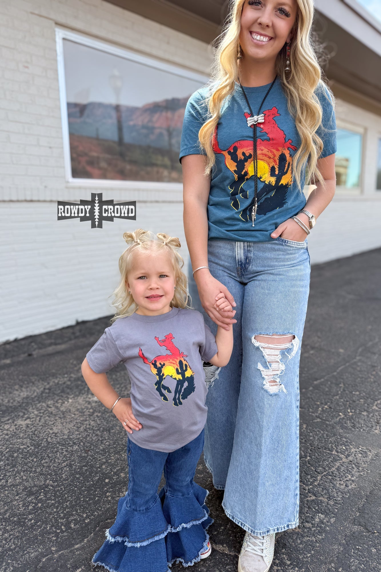 KIDS Bowie Bronc Tee