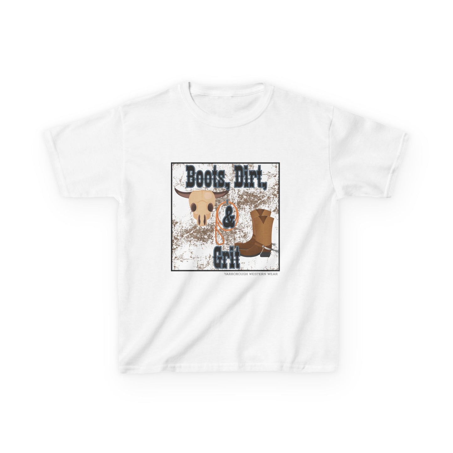 Boots, Dirt, & Grit (Childs Tee)