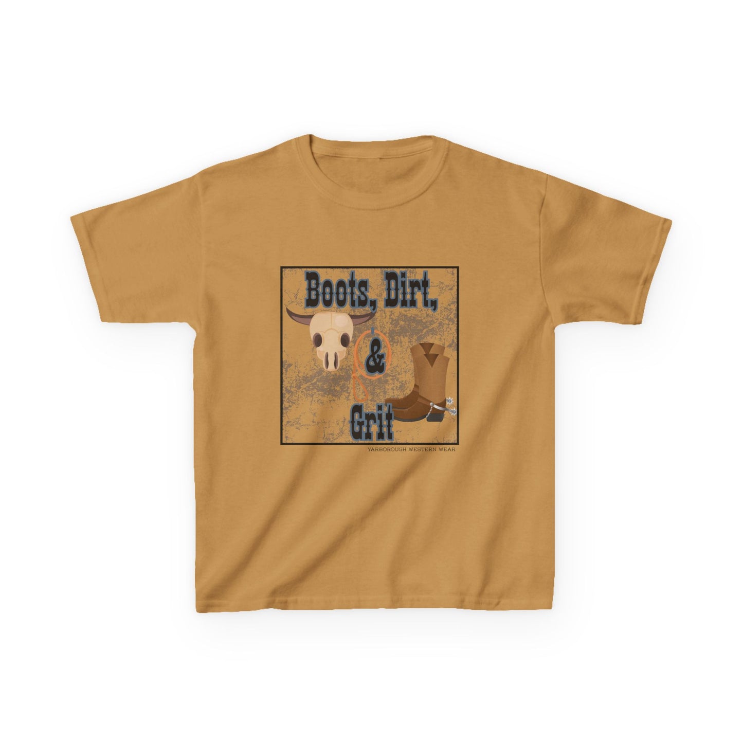 Boots, Dirt, & Grit (Childs Tee)