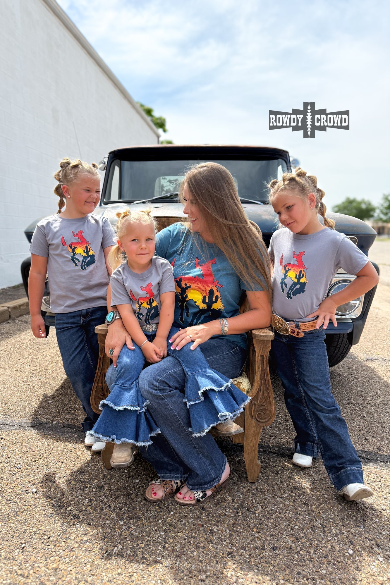 KIDS Bowie Bronc Tee