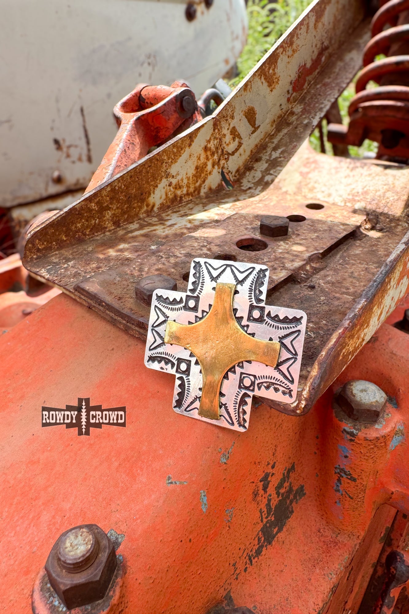 Cow Boss Scarf Slide