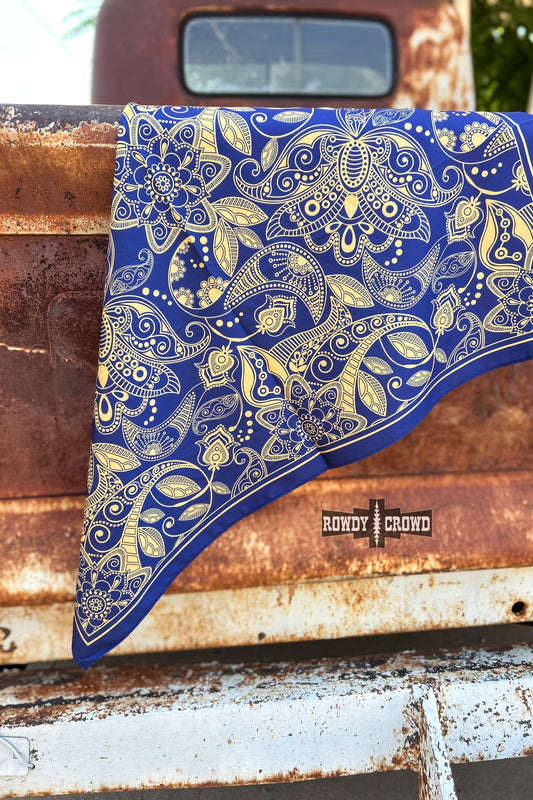 SMALL Punchy Paisley Wild Rag